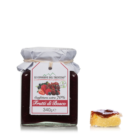 Confiture aux fruits des bois 340g