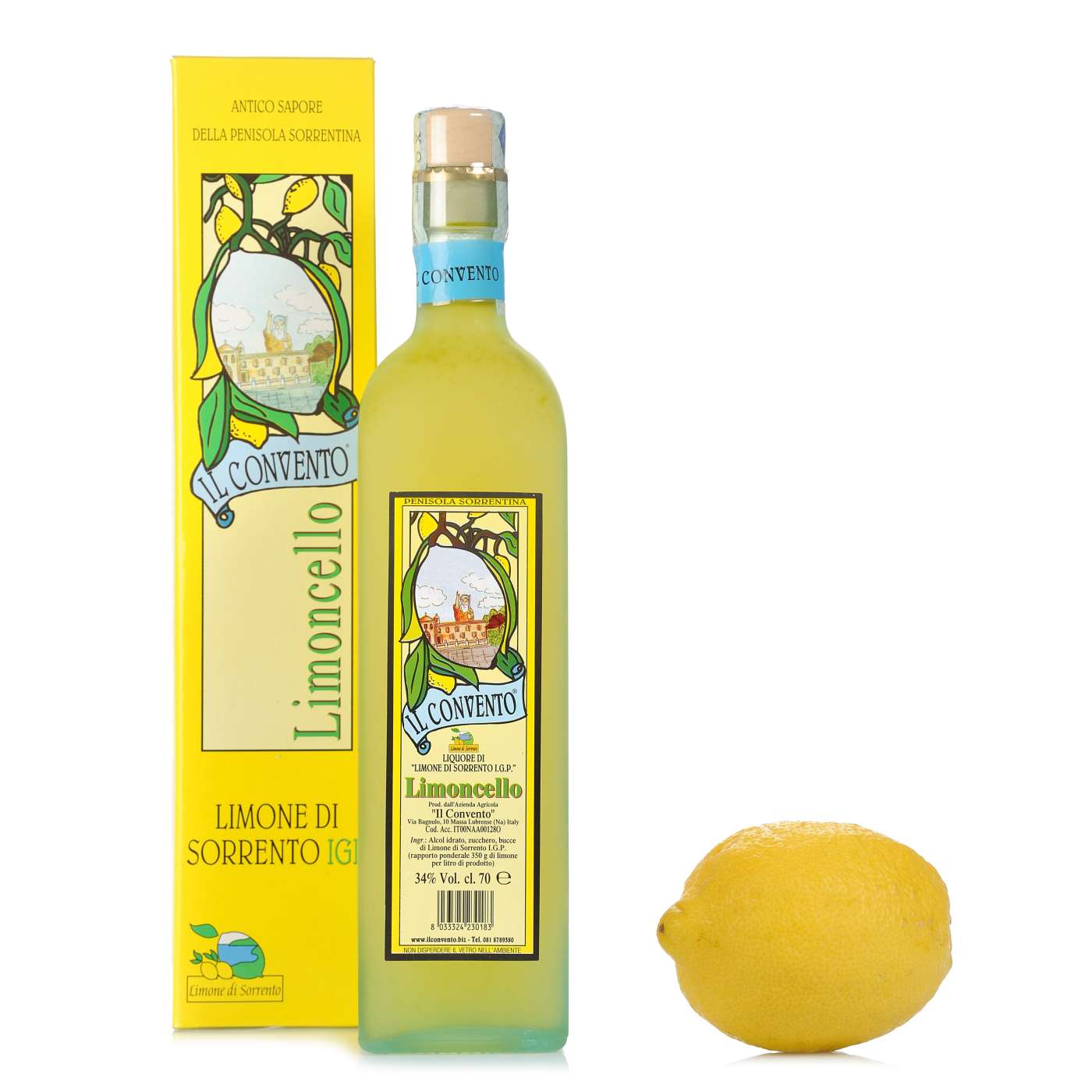Liqueur de citron Il Convento 0,5lt