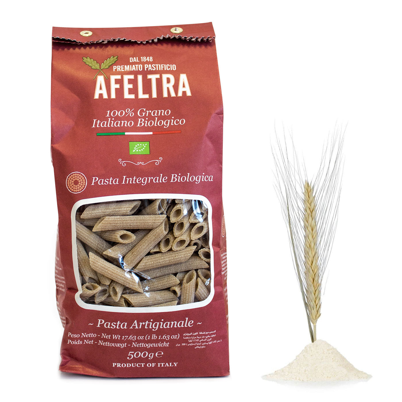 Penne rigate Blé Complet BIO 500g