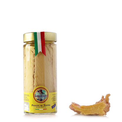 Filets de thon à l'huile d'olive 550g