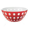 Saladier Rouge et Blanc 25cm