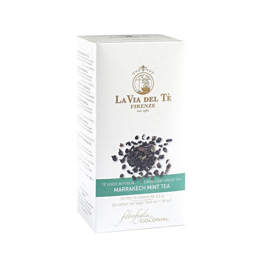 Boîte de 20 sachets de thé à la menthe 50g