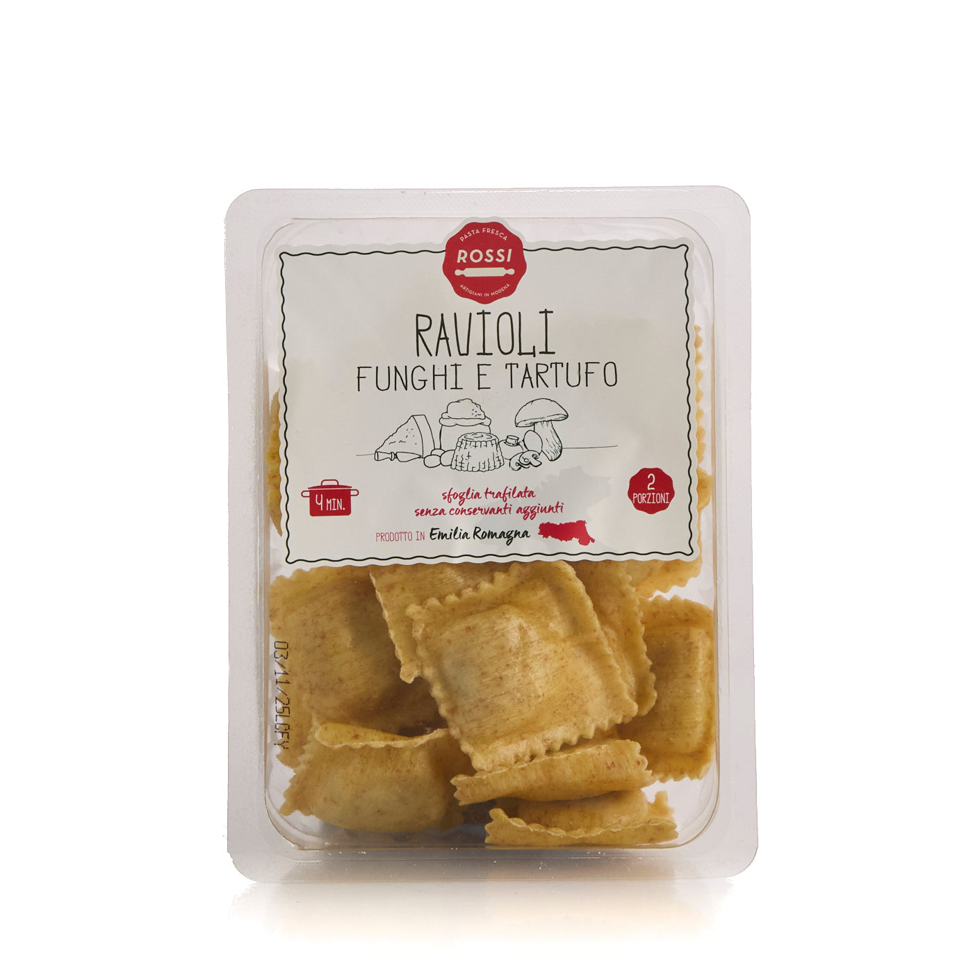 Ravioli champignons et truflles 250g