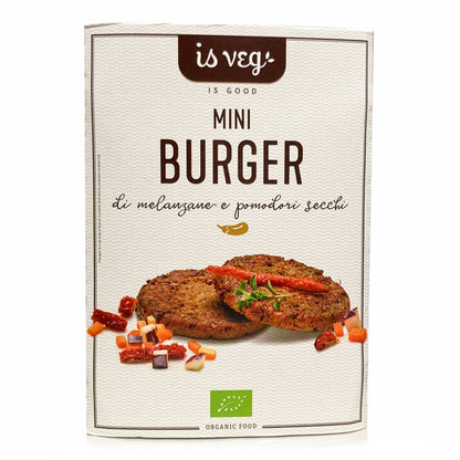 Mini Burgers Aubergine Tomate Bio 160g