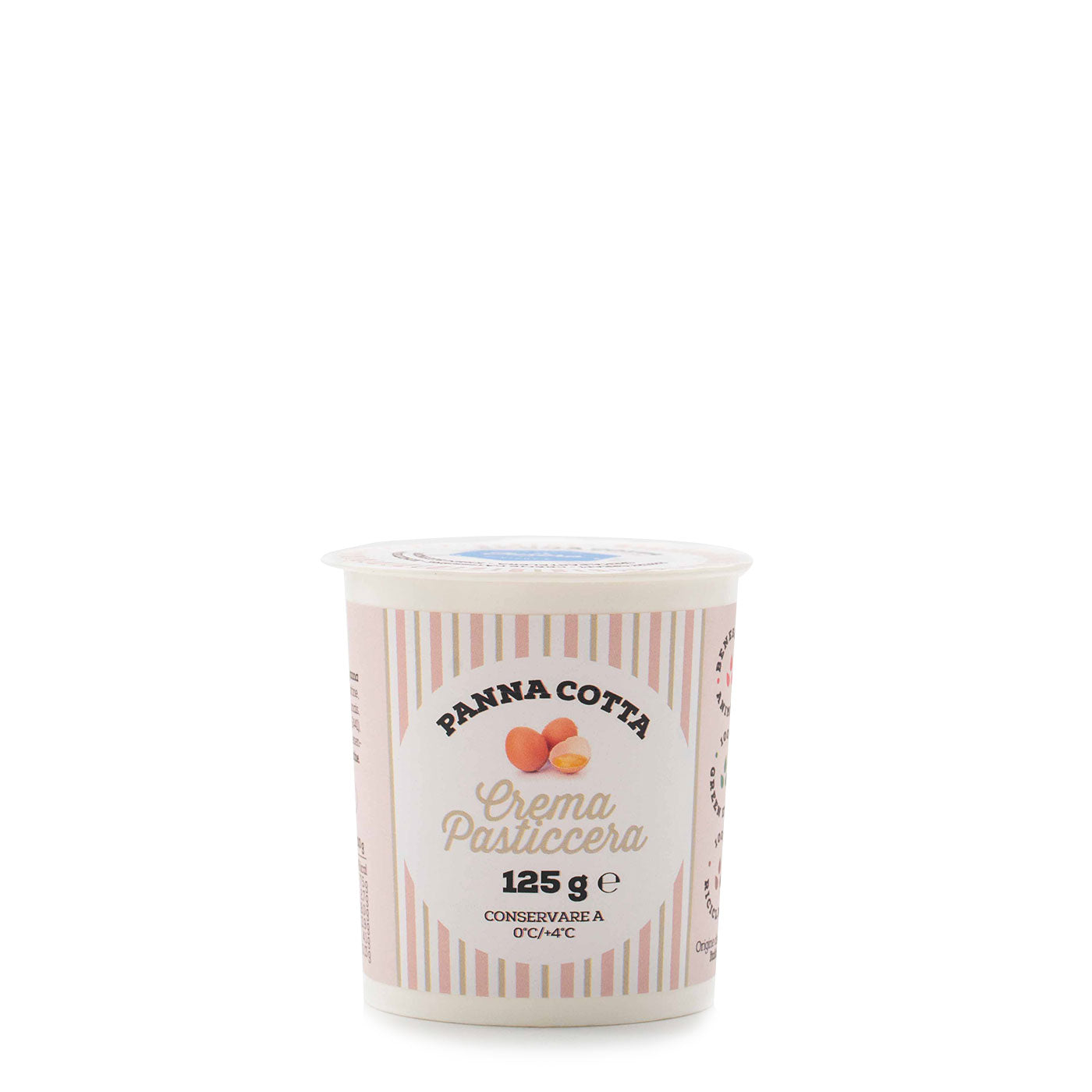 Panna cotta crème patissière 125g