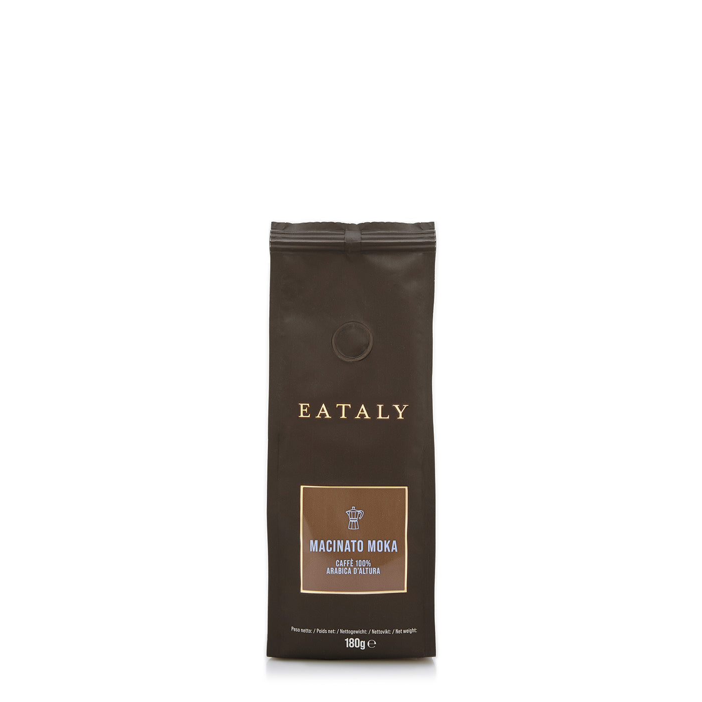 Café moulu moka 100% Arabica 180g