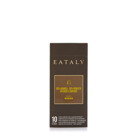 10 capsules 50% Arabica et 50% Robusta 50g