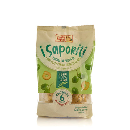 Taralli à l'huile d'olive extra vierge 210g