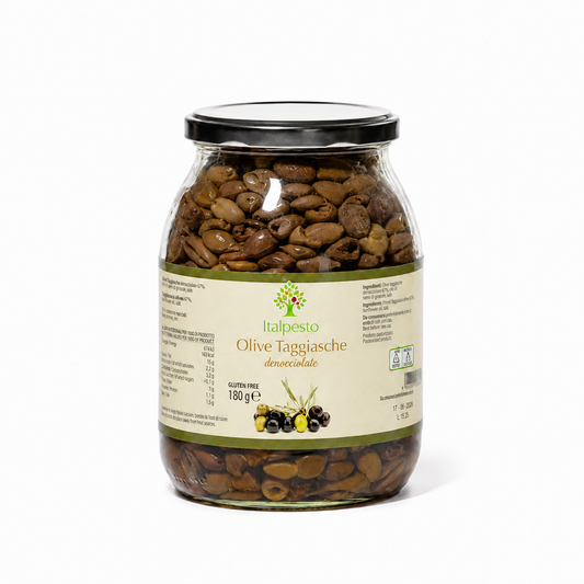 Olives taggiasche dénoyautées 180g