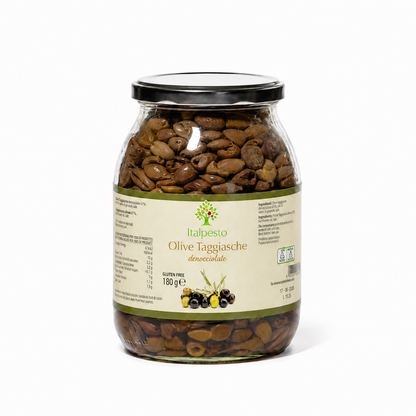 Olives taggiasche dénoyautées 180g