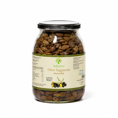 Olives taggiasche dénoyautées 180g