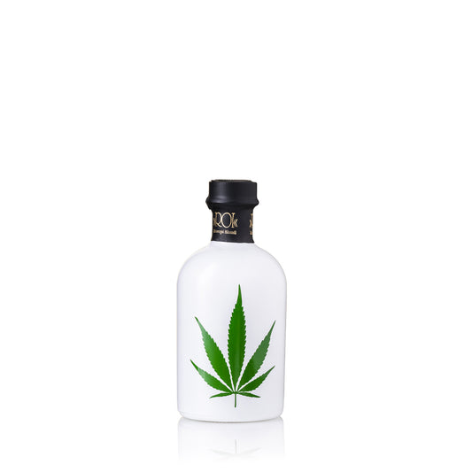 Huile d’olive extra vierge aromatisée au chanvre 0,25 L