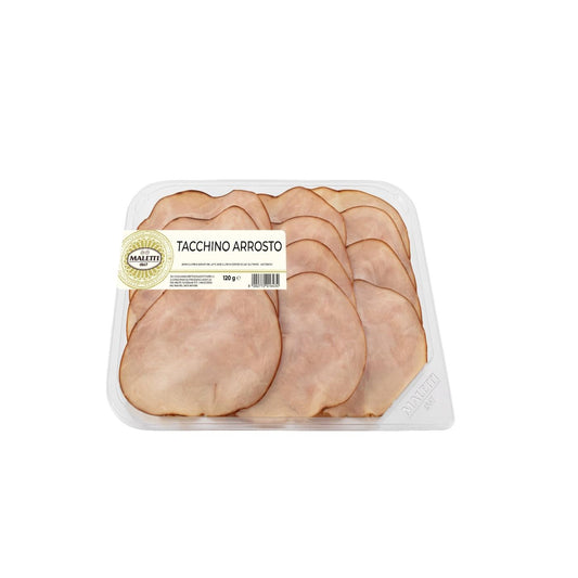Dinde rôtie en tranches 120g